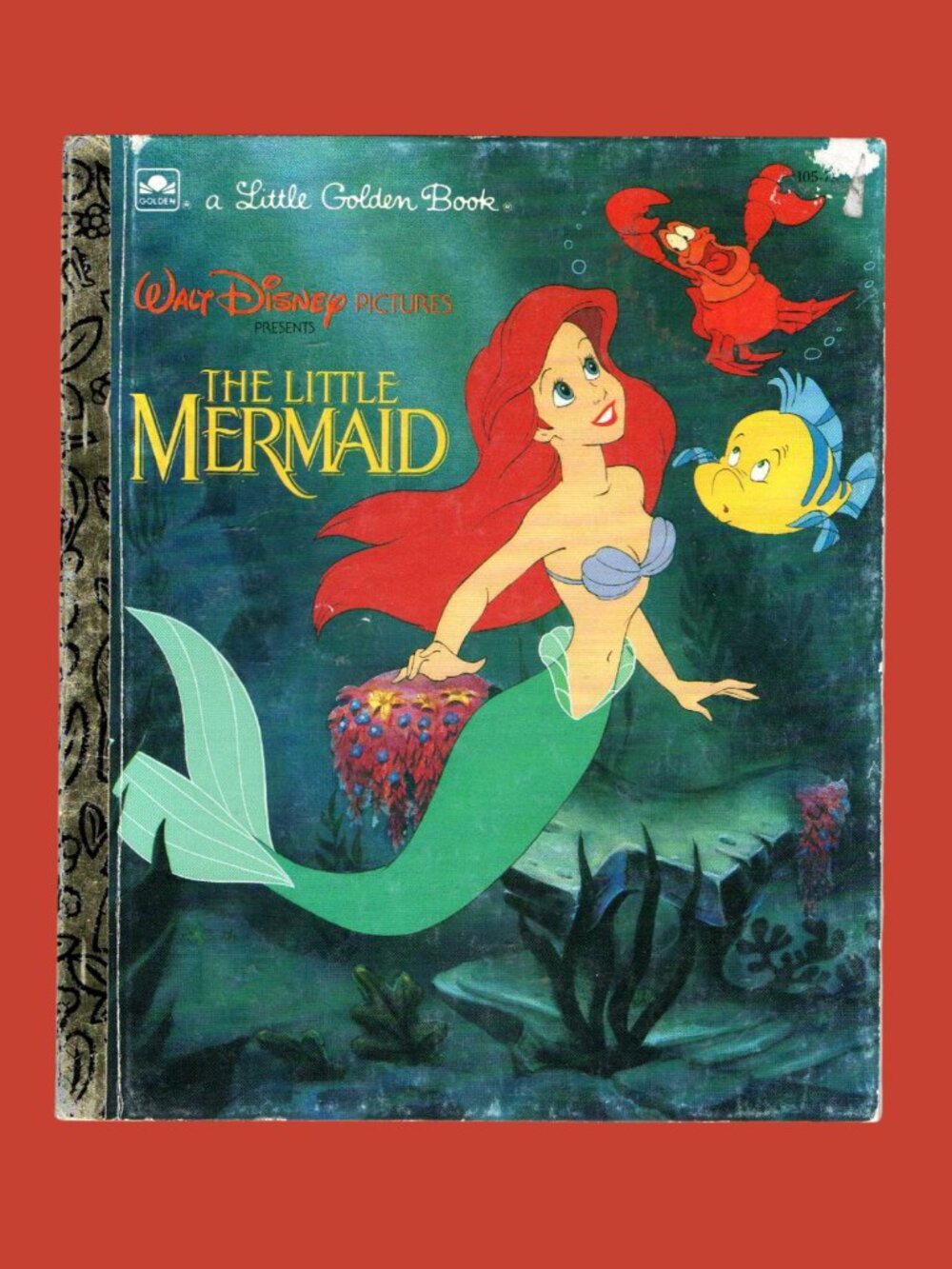 Disney's The Little Mermaid Vintage Little Golden Book